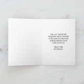 Carte Corail Personnalisé 35e anniversaire de Mariage (Intérieur)