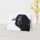 Carte Corax de Corvus (Raven commun) (Fleur jaune)
