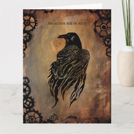 Carte Corbeau (Devant)