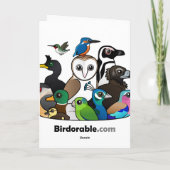 Carte Corbeau américain Birdoré (Dos)