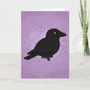 Carte Corbeau américain Birdoré