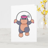 Carte Corde de fitness pour molosse (Fleur jaune)