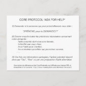 Carte Core Protocol : Ask For Help (Dos)