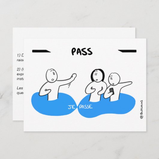 Carte Core Protocol : Pass (Devant / Derrière)