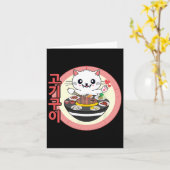Carte Coréen Bbq Kbbq Kawaii Cat (Fleur jaune)