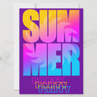 Carte Corey Tiger 80s Été Soleil