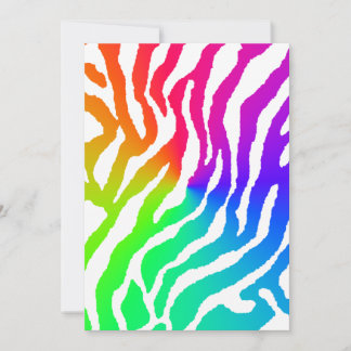 Carte Corey Tiger 80s Tiger Stripes Motif