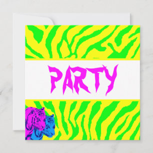 Carte Corey Tiger 80s Vintage Twin Tigers