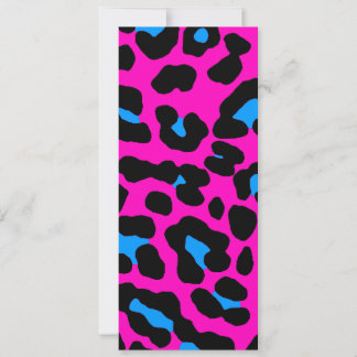 Carte Corey Tiger Taches de Léopard 80s (Rose)