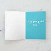 Carte Corgi Anniversaire (Intérieur)