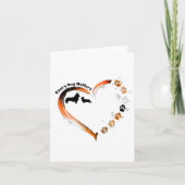 Carte Corgi Chaque Chien Compte Les Paws Coeur Chien (Devant)