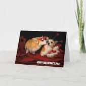 Carte Corgi couple Valentine card (Devant)
