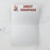 Carte Corgi Reindeer (Intérieur)