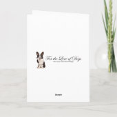 Carte Corgi Valentine's Day (Dos)