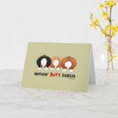 Carte Corgis à boutons (Fleur jaune)