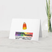 Carte Corn à bonbons - Anniversaire de Corny (Dos)