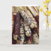 Carte Corn indien (Fleur jaune)