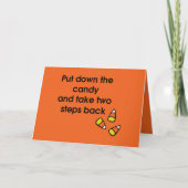 Carte Corne à bonbons (Devant)