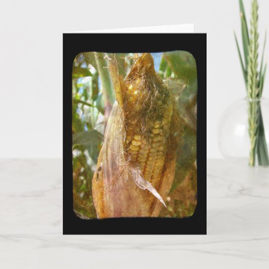 Carte Corne de campagne vide à l'intérieur de toutes les (Devant)