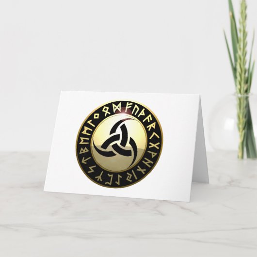 Carte Corne triple d'Odin (Devant)