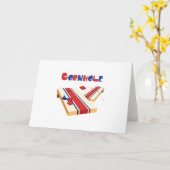 Carte Cornhole (Fleur jaune)