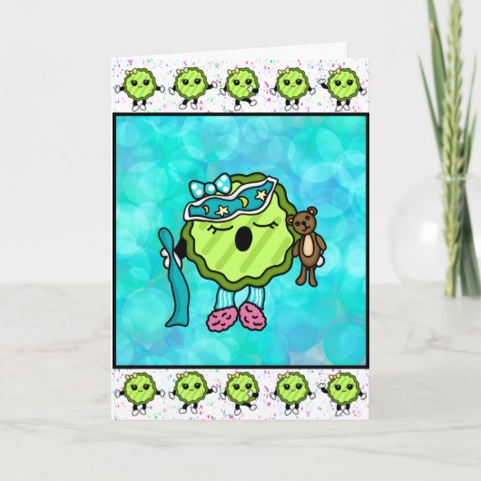 Carte Cornichon de l'heure du coucher | Cornichon drôle  (Devant)