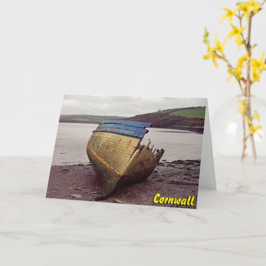 Carte Cornouailles (Fleur jaune)