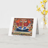 Carte Coronation De La Vierge Par Enguerrand Quarton (Fleur jaune)