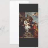 Carte Coronation de Saint Rosalia par Anthony van Dyck (Devant / Derrière)