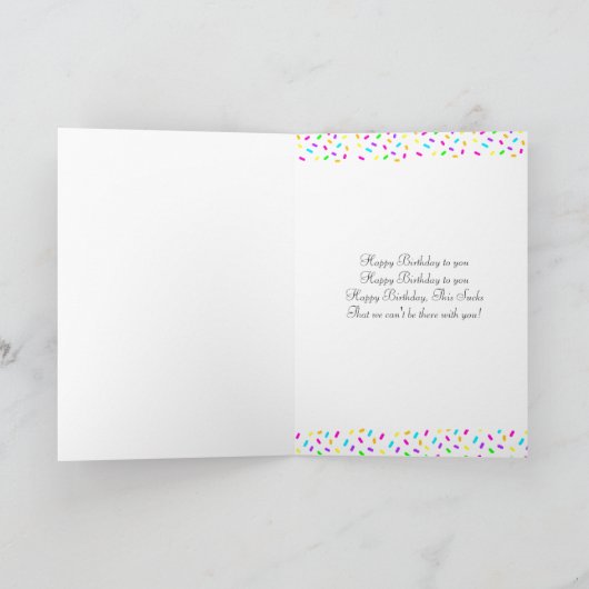 Carte Coronavirus Birthday (Intérieur)