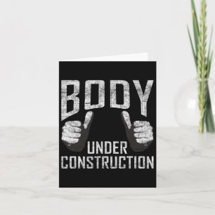 Carte Corps En Construction Gymnase Exercice Bodybuildin