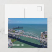 Carte Corpus Christi USS Lexington State Aquarium (Devant / Derrière)