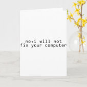 Carte Correcteur informatique (Fleur jaune)