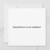 Carte Corrections Officer Thin Silver Line Graduation (Dos)