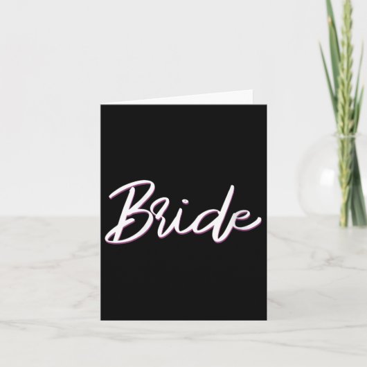 Carte Correspondance Obtention Prêt Mariée & ; Mariag (Devant)