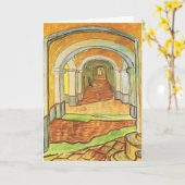 Carte Corridor de Saint Paul Asile par Vincent van Gogh (Fleur jaune)