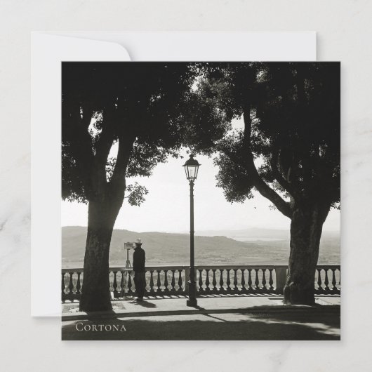 Carte Cortona Toscane Italie (Devant)