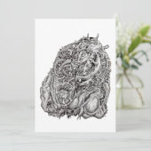 Carte Cosmographic Head Flat Card (Debout devant)