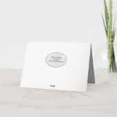 Carte Cosmos d'anniversaire en Pois (Dos)