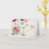 Carte Cosmos par Tanigami Konan (Fleur jaune)