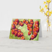 Carte Cosses de cactus (Fleur jaune)