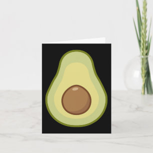 Carte Costume Avocado - Halloween Vegan