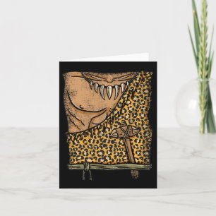 Carte Costume Caveman Halloween