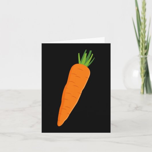 Carte Costume Couple Correspondant Enfant Fun Vegetable (Devant)