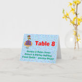 Carte Costume d'anniversaire poulet (Fleur jaune)