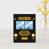 Carte Costume de bus scolaire Cool Easy Vehicle Hallowee (Fleur jaune)