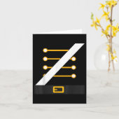 Carte Costume de Casse-Noisette Uniforme assorti Soldat  (Fleur jaune)