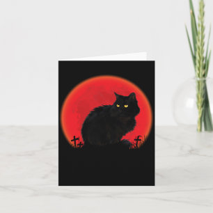 Carte Costume de chat sorcière Halloween Chat noir de lu