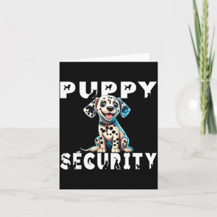 Carte Costume de chien de sécurité pour chiots Dalmatien