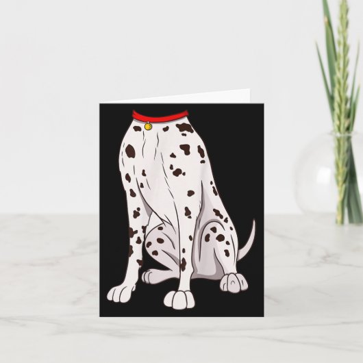 Carte Costume de Dalmatien (Devant)